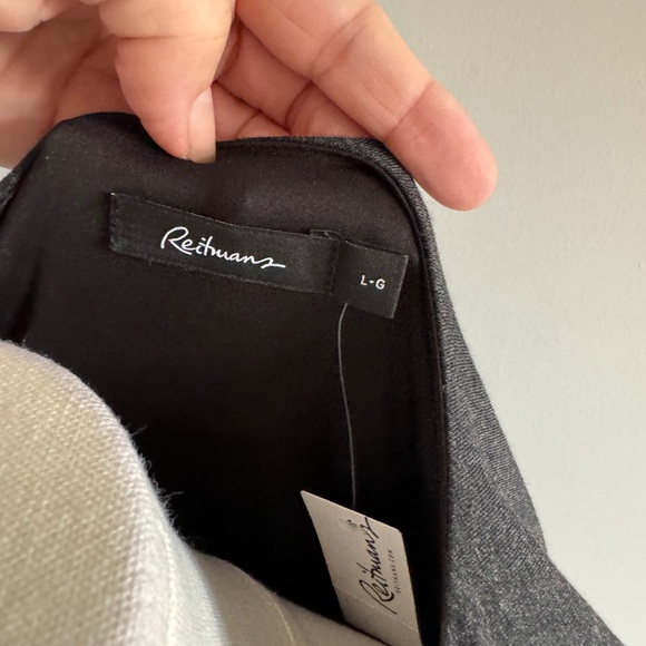 Reitman’s charcoal grey ruched dress - Picture 6 of 7